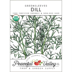 Organic Dill, Greensleeves