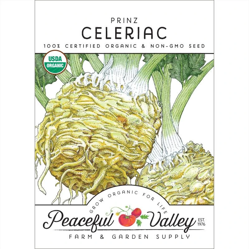 Prinz Celeriac Seeds (Organic) 1 Prinz Celeriac Seeds (Organic)