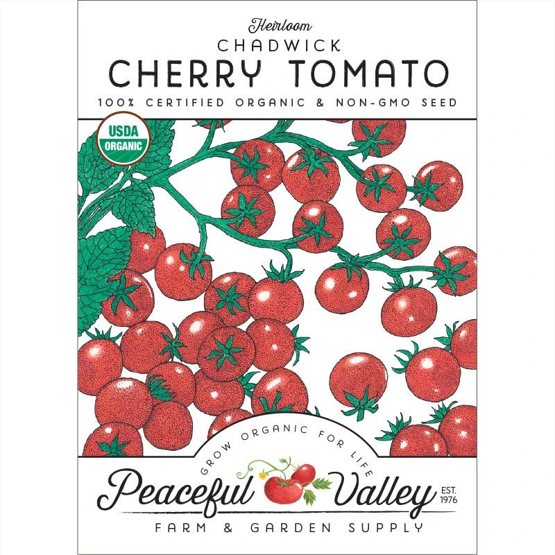 Chadwick Cherry Tomato Seeds (Organic) 1 Chadwick Cherry Tomato Seeds (Organic)