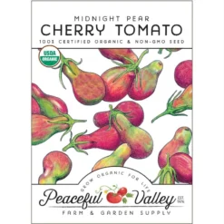 Midnight Pear Tomato Seeds (Organic)