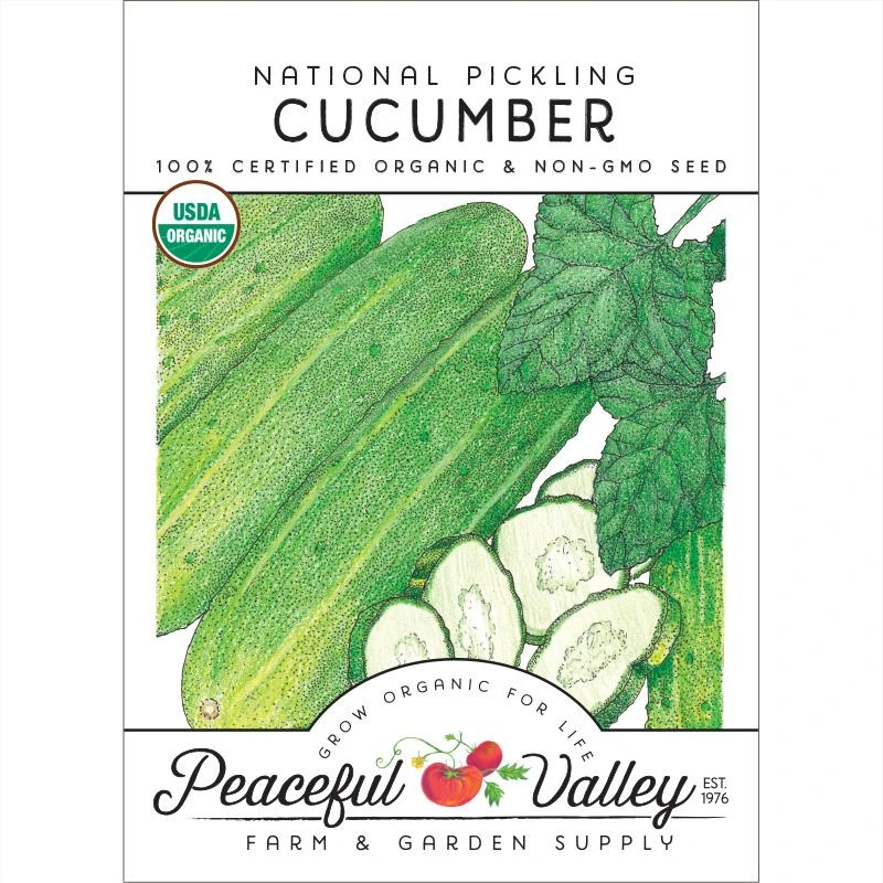 National Pickling Cucumber Seeds (Organic) 1 National Pickling Cucumber Seeds (Organic)