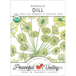 Organic Dill, Mammoth
