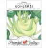 White Vienna Kohlrabi Seeds (Organic)