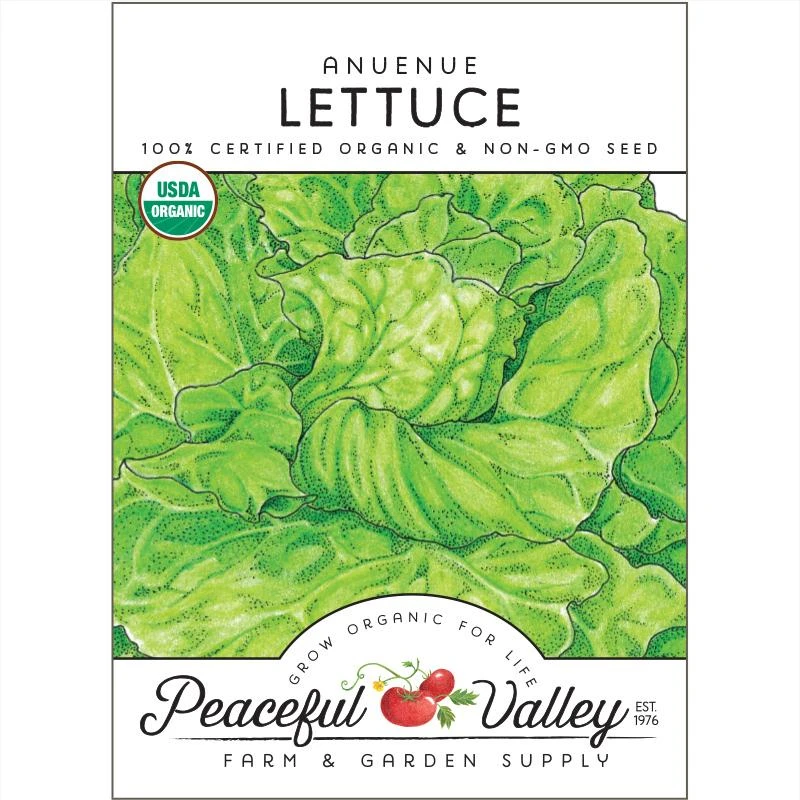 Anuenue Lettuce Seeds (Organic) 1 Anuenue Lettuce Seeds (Organic)