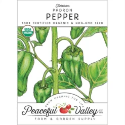 Padron Pepper Seeds (Organic)