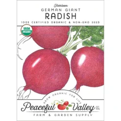 German Giant Radish Seeds (Organic)