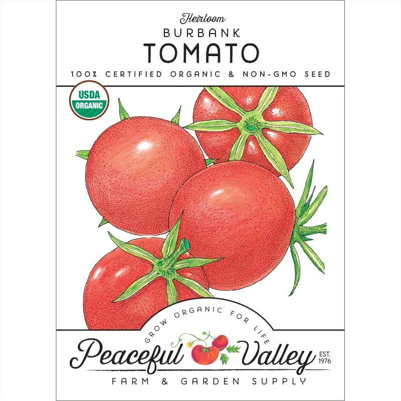 Burbank Tomato Seeds (Organic) 1 Burbank Tomato Seeds (Organic)