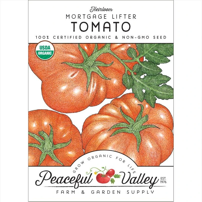 Mortgage Lifter Tomato Seeds (Organic) 1 Mortgage Lifter Tomato Seeds (Organic)