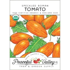 Paste Speckled Roman Tomato Seeds (Organic)