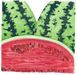 Organic Watermelon, All Sweet (1/4 Lb)