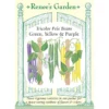 Renee's Garden Bean Pole Tricolor Green Yellow & Purple