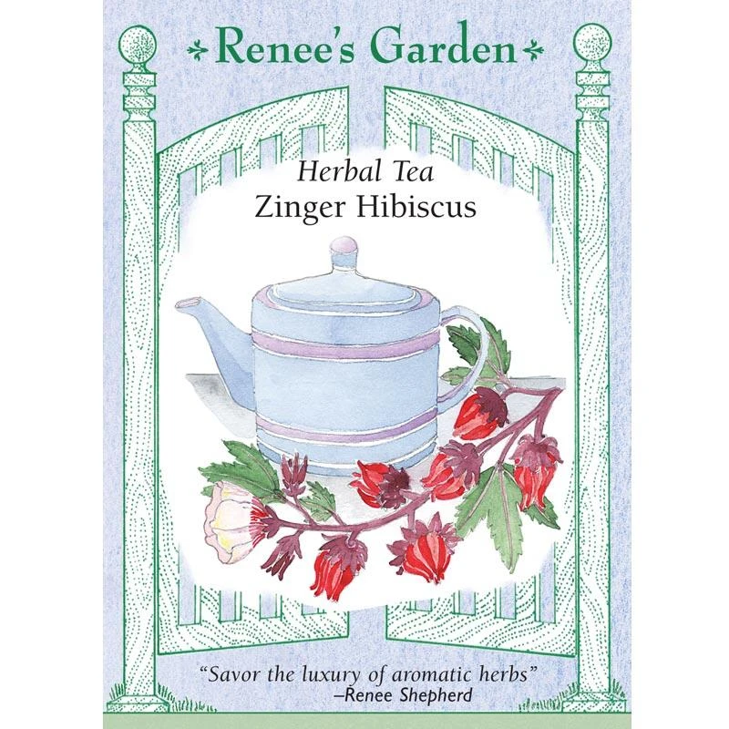 Renee's Garden Hibiscus Zinger Herbal Tea 1 Renee's Garden Hibiscus Zinger Herbal Tea