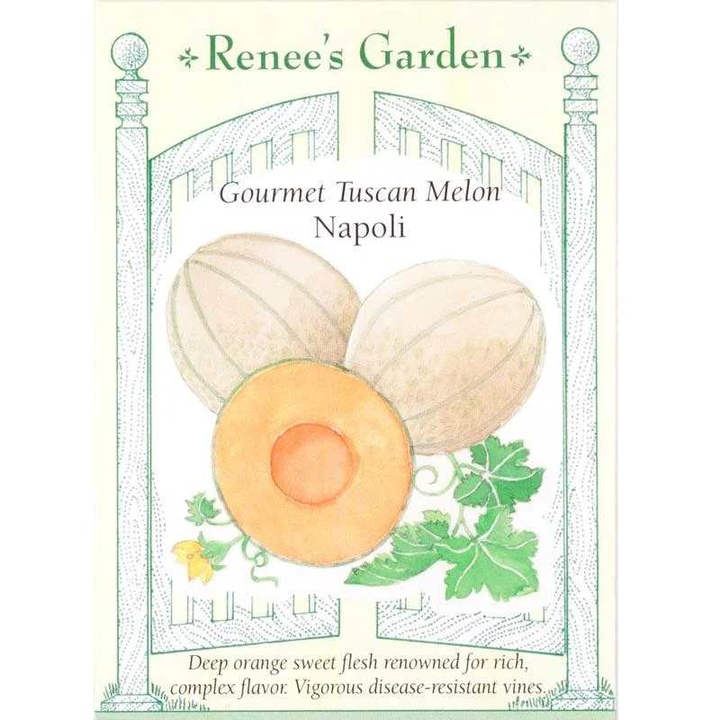 Renee's Garden Melon Tuscan Napoli 1 Renee's Garden Melon Tuscan Napoli