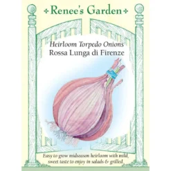 Renee's Garden Onion Rossa Lunga Di Firenze (Heirloom)