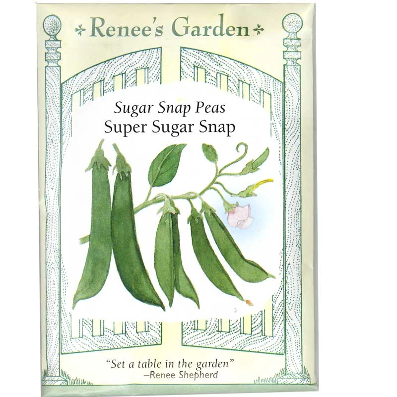 Renee's Garden Pea Snap Super Sugar 1 Renee's Garden Pea Snap Super Sugar