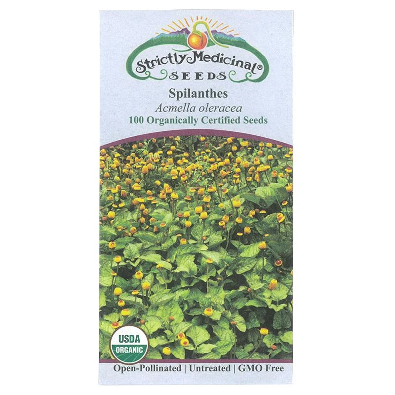 Strictly Medicinal Organic Spilanthes 1 Strictly Medicinal Organic Spilanthes