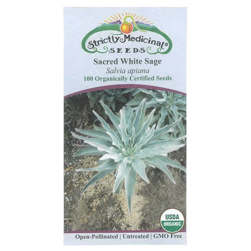 Strictly Medicinal Organic White Sage 1 Strictly Medicinal Organic White Sage